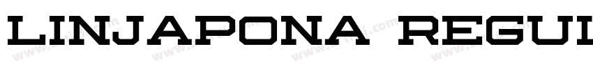 linjapona Regular字体转换 linjapona Regular字体转换